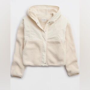 Offline by Aerie Fluff Love Sherpa Jacket